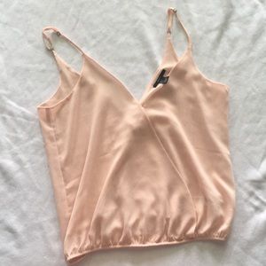 Forever21 Pink Blush Wrap Blouse